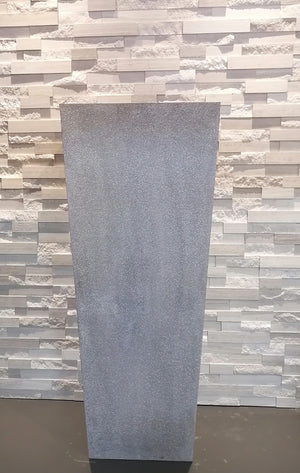 Pot fiberstone carré 40x100cm GRIS