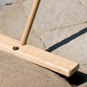 Installation du sable polymère