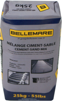 Mélange Ciment-Sable 25KG