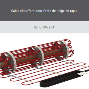 Câble chauffant (tapis OWS-T)
