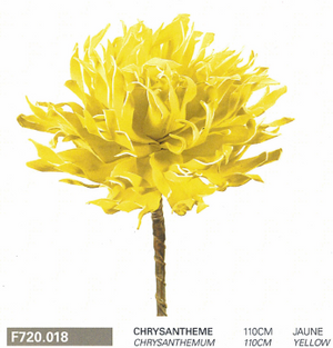 Chrysanthemum 110cm JAUNE
