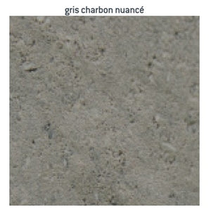 Nuancé Charbon gris